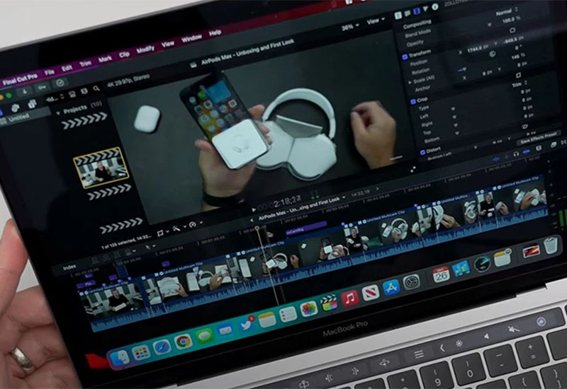 Hệ thống tản nhiệt trên MacBook Pro M2