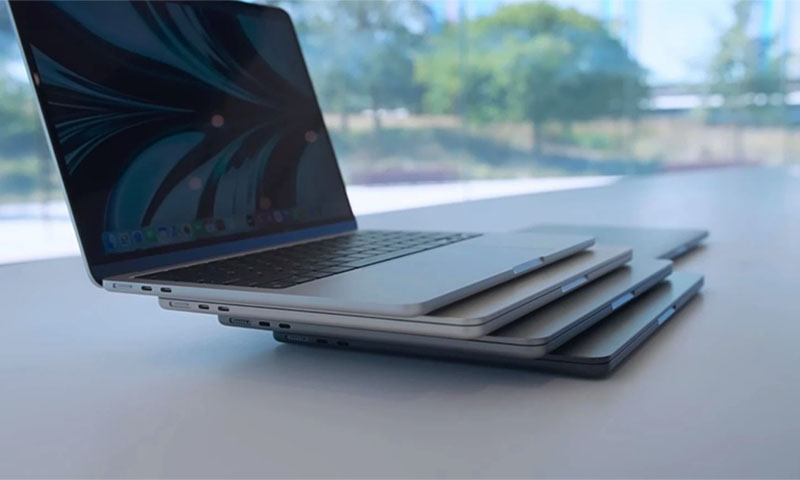 Thiết kế MacBook Air M2 và MacBook Pro M2