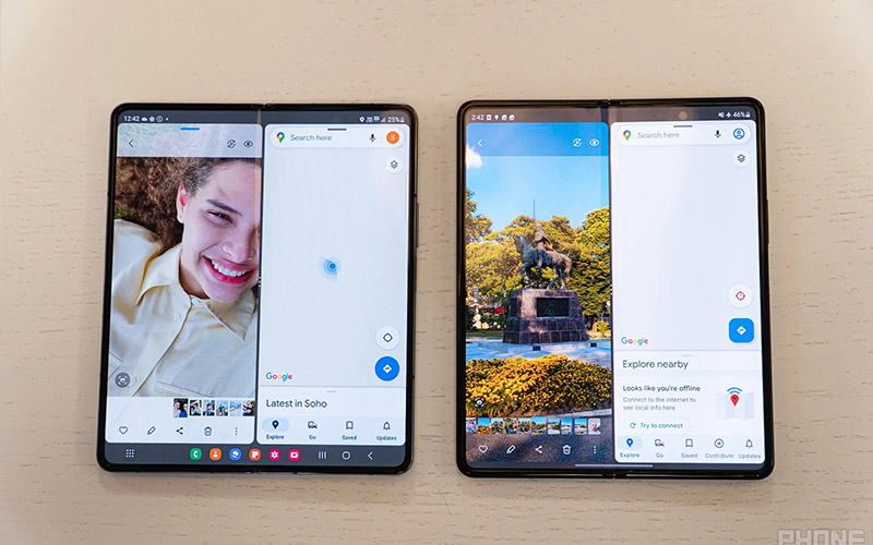 Vuaboss đến từ Dubai Galaxy Z Fold4 và Galaxy Z Fold3