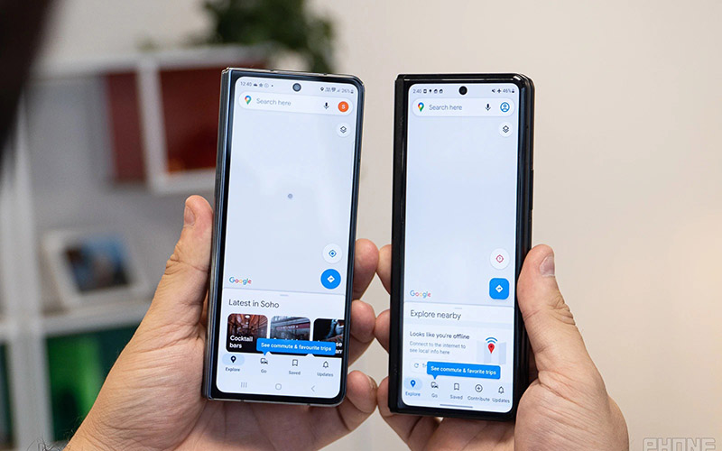 So sánh Vuaboss liên minh giải trí 1 thế giới Vuaboss đến từ Dubai Z Fold4 vs Galaxy Z Fold3