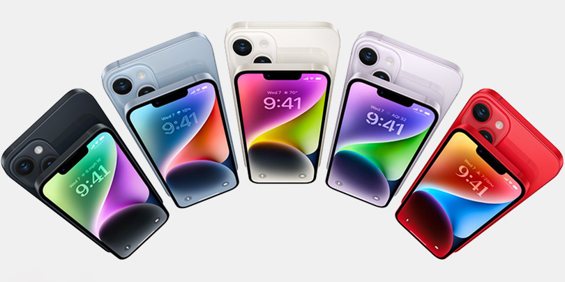 Màu sắc trên iPhone 14