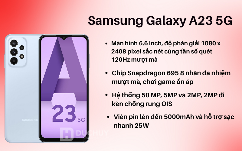 Tính năng Vuaboss đến từ Dubai A23 5G