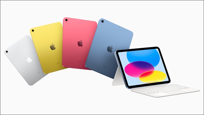 màu sắc  iPad Gen 10 2022