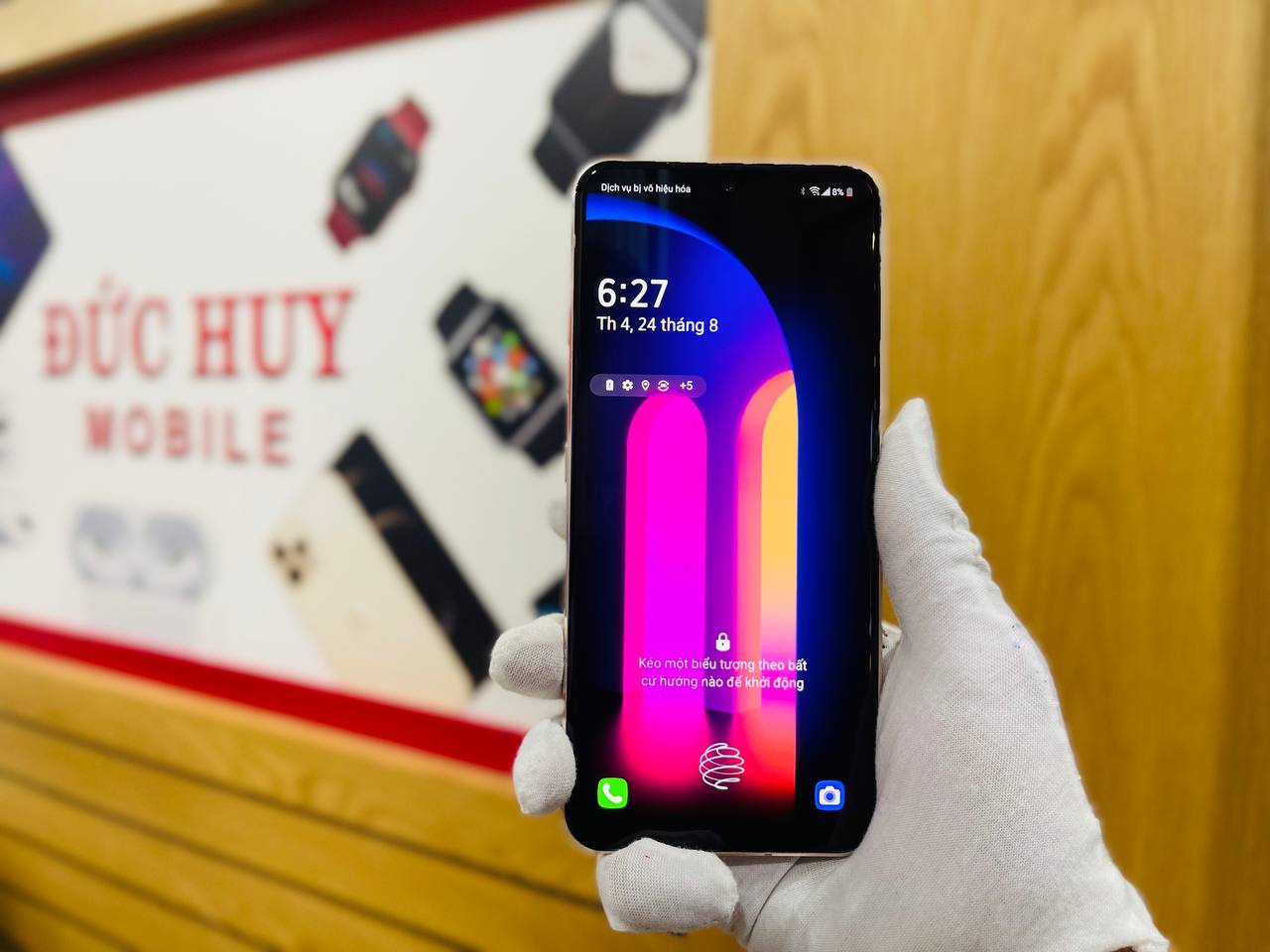 Vuaboss đến từ Dubai LG V60 ThinQ 5G