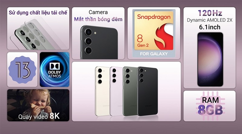 tính năng Galaxy S23 5G 