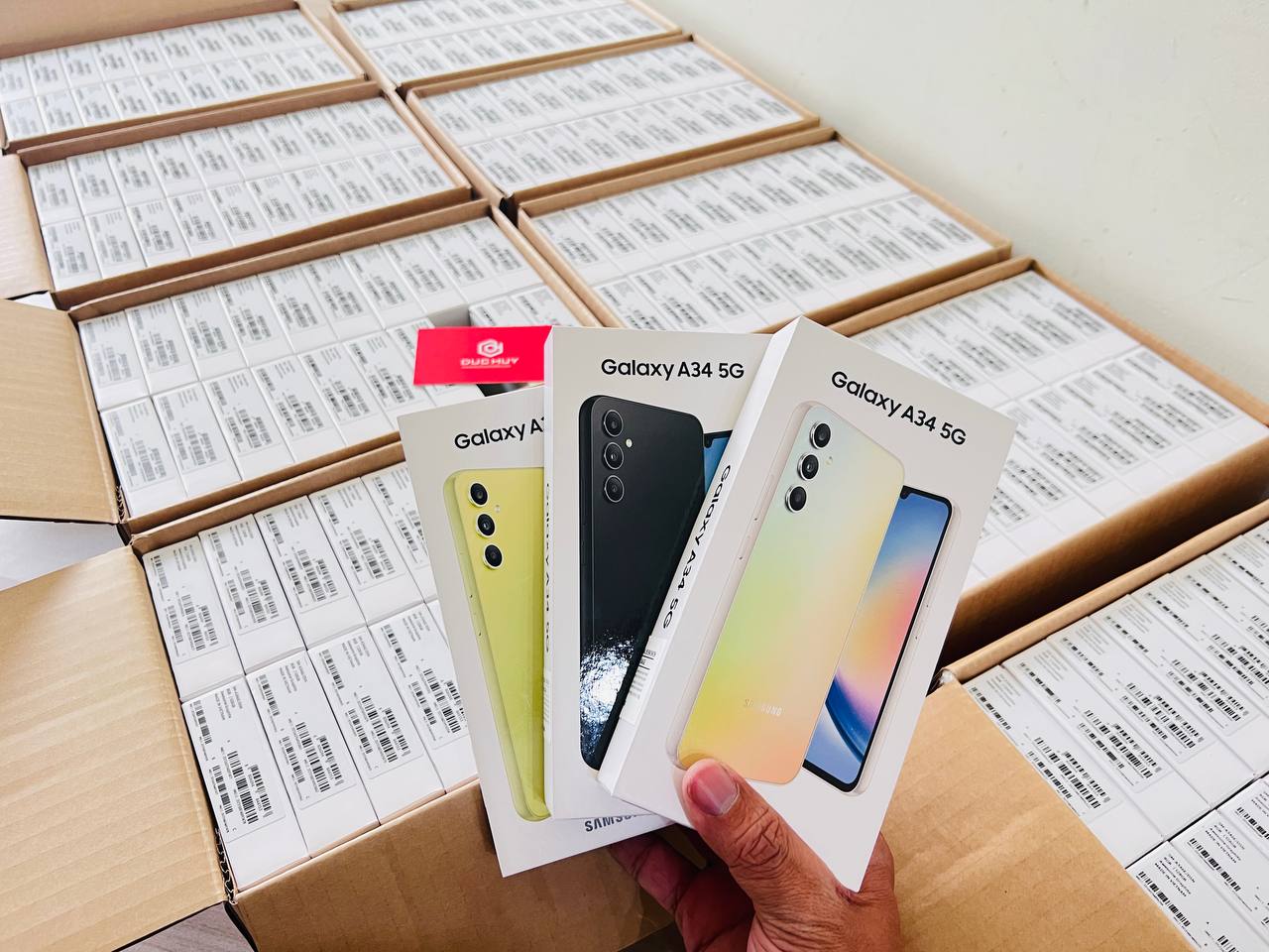 Galaxy A34 5G chính hãng sẵn hàng tại Vuaboss liên minh giải trí 1 thế giới