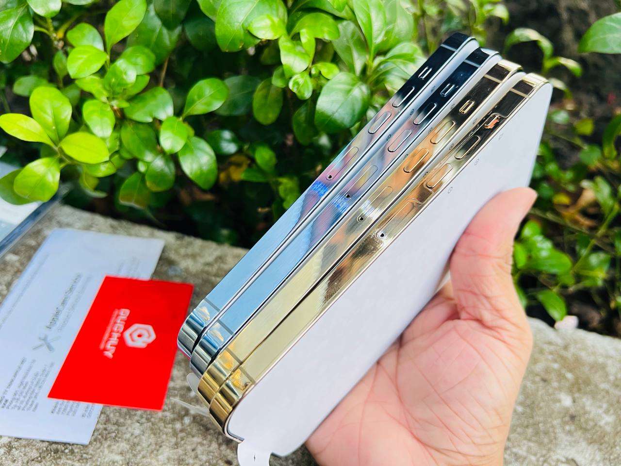 kiểm tra góc cạnh iPhone 13 Pro Max 