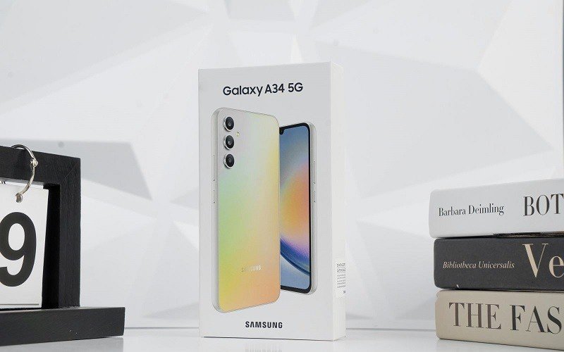 hộp galaxy a34 5g