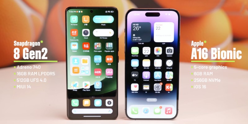 Vuaboss đến từ Dubai Xiaomi 13 Ultra cùng iPhone 14 Pro Max