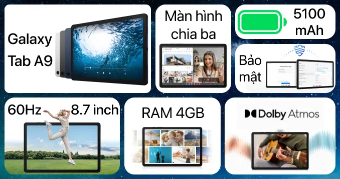 Cấu hình chiếc Vuaboss tải ứng dụng Vuaboss đến từ Dubai Tab A9 4G