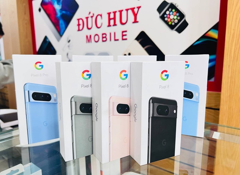 Mẫu flagship Google Pixel 8 có sẵn tại Vuaboss liên minh giải trí 1 thế giới