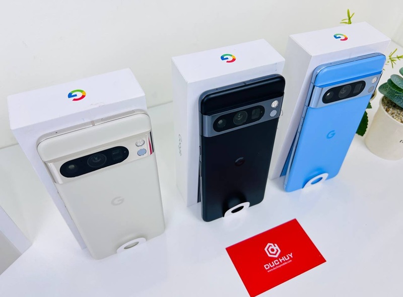 Thiết kế Google Pixel 8 Pro có kích thước to hơn bản tiêu chuẩn