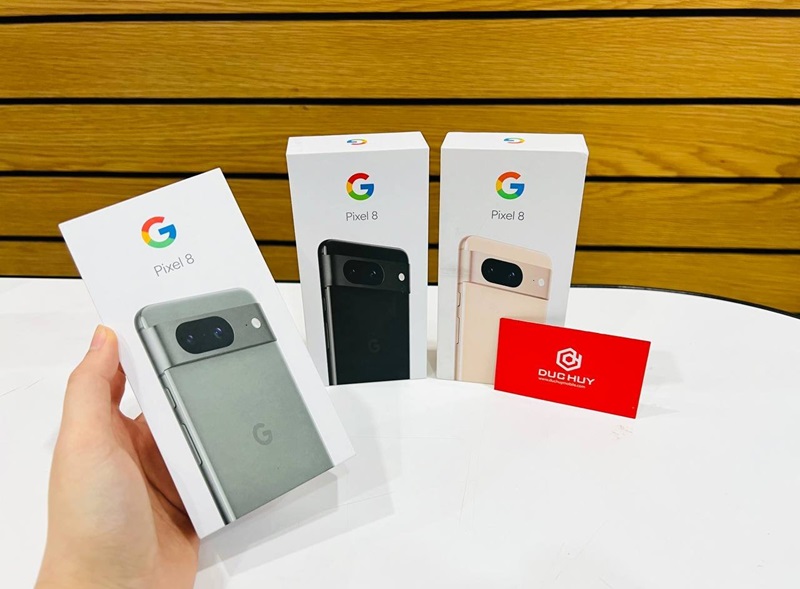 Thiết kế của chiếc smartphone Google Pixel 8