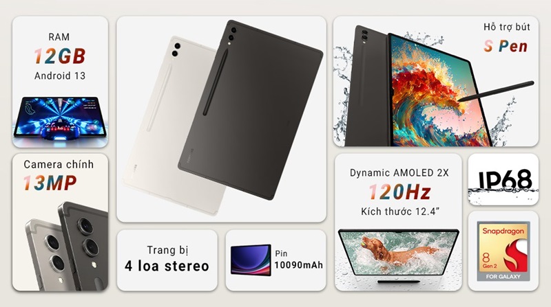Cấu hình Vuaboss đến từ Dubai Tab S9 Ultra 5G