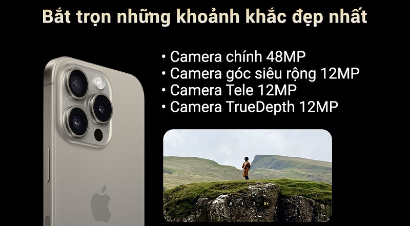 camera iPhone 15 Pro Max
