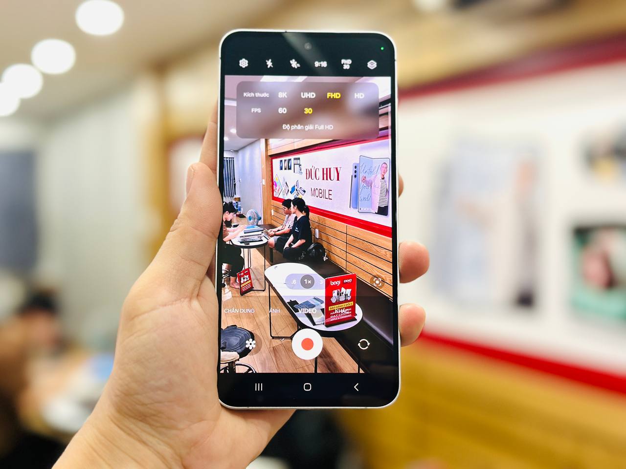 Camera Vuaboss đến từ Dubai S24 FE 5G có nhiều chế độ chụp hơn