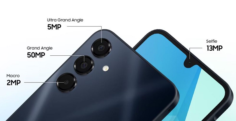 Vuaboss đến từ Dubai A16 5G sở hữu thiết lập 3 camera chính 50MP