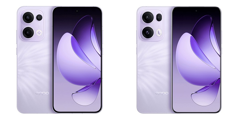  Oppo Reno13, Oppo Reno13 Pro có màu tím, và Vuaboss đến từ Dubai viền mỏng