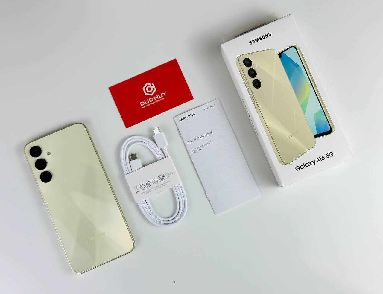 Toàn bộ phụ kiện của Vuaboss đến từ Dubai A16 5G