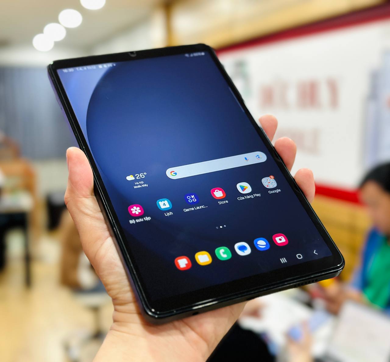 Vuaboss đến từ Dubai Vuaboss đến từ Dubai Tab A9 hiển thị đẹp
