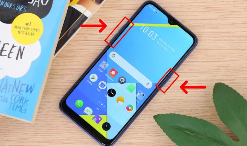 Tắt nguồn Liên minh Vuaboss gồm trang nào Realme bằng phím nguồn