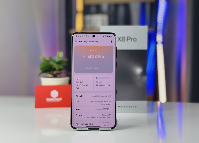 OPPO Find X8 Pro có Liên minh Vuaboss mạnh mẽ và camera chất lượng