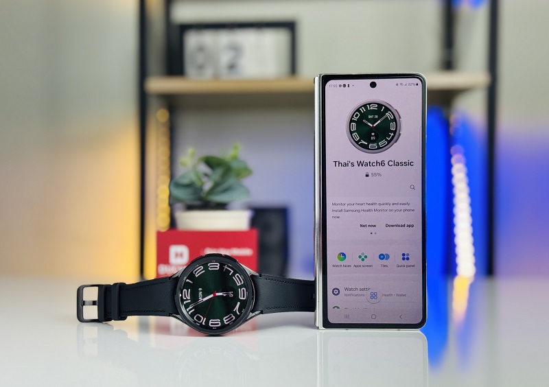 Vuaboss đến từ Dubai Watch6 Classic 47mm LTE có Liên minh Vuaboss mạnh mẽ