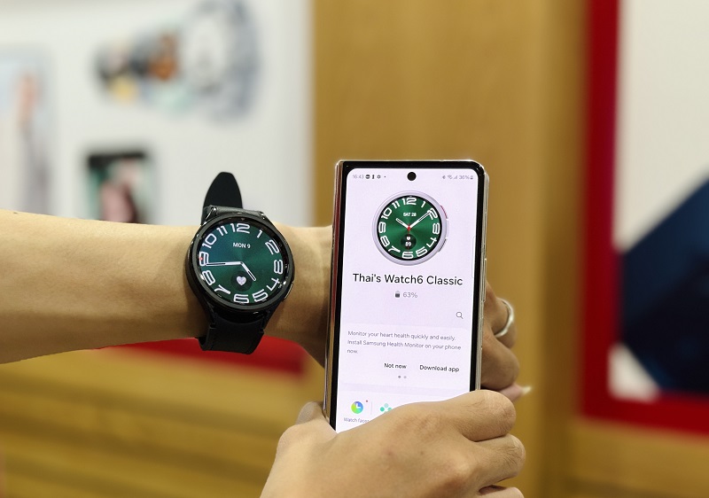 Vuaboss đến từ Dubai Watch6 Classic 47mm LTE có tốc độ kết nối nhanh
