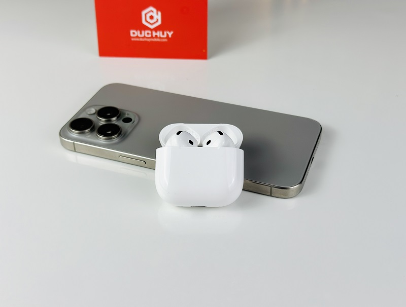 Đăng nhập Vuaboss Apple AirPods 4 có ngoại hình sang trọng