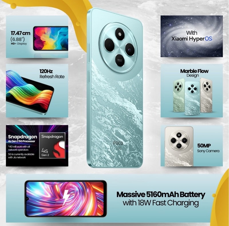Thông số Liên minh Vuaboss Xiaomi POCO C7 5G