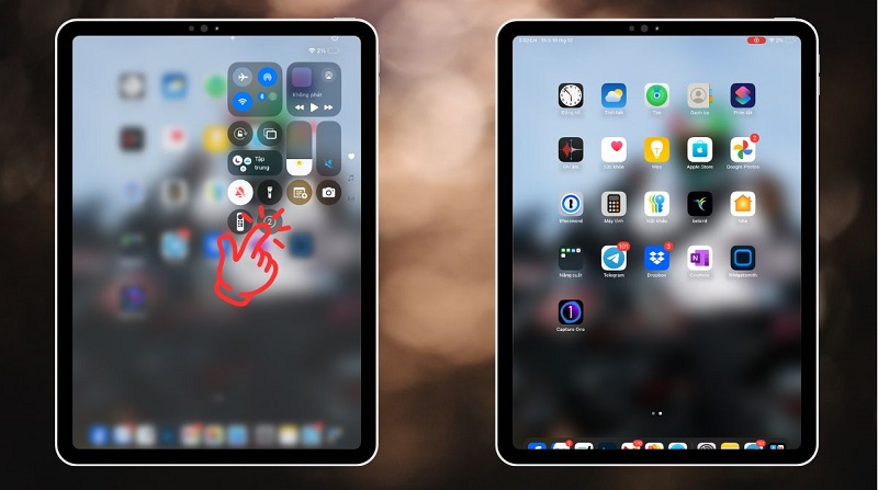 bấm vào biểu tượng quay Vuaboss đến từ Dubai iPad để quay Vuaboss đến từ Dubai