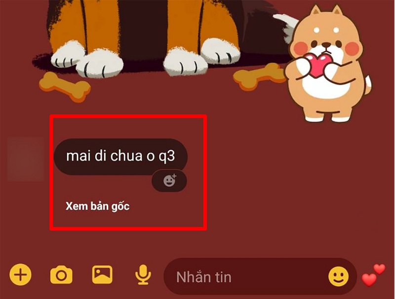 đoạn trò chuyện sẽ dịch sang ngôn ngữ mà Liên minh Vuaboss gồm trang nào bạn đang dùng