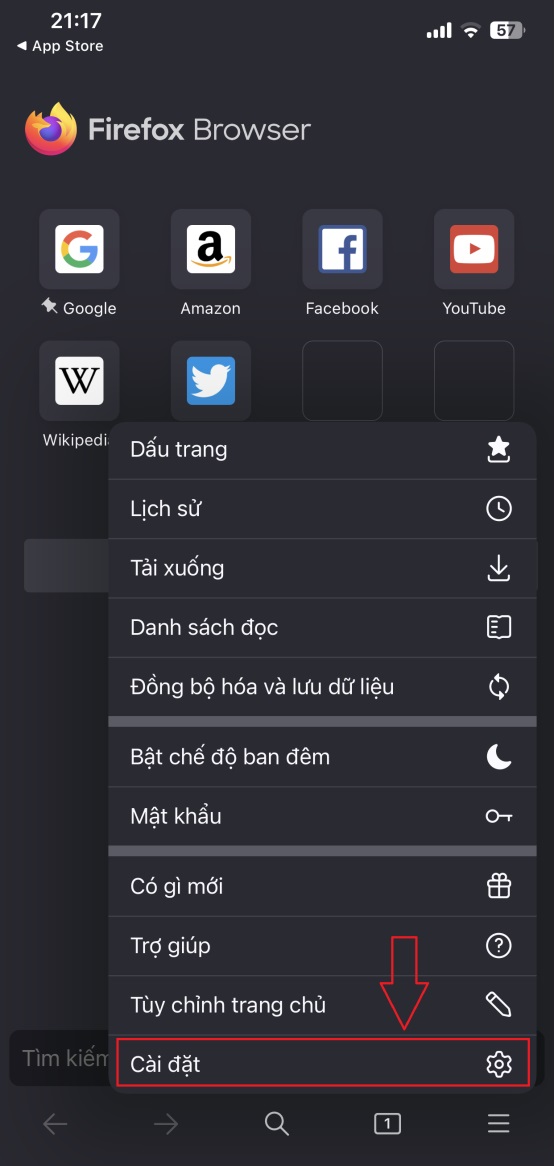 Cách chặn quảng cáo tự bật lên trên Liên minh Vuaboss gồm trang nào với Firefox