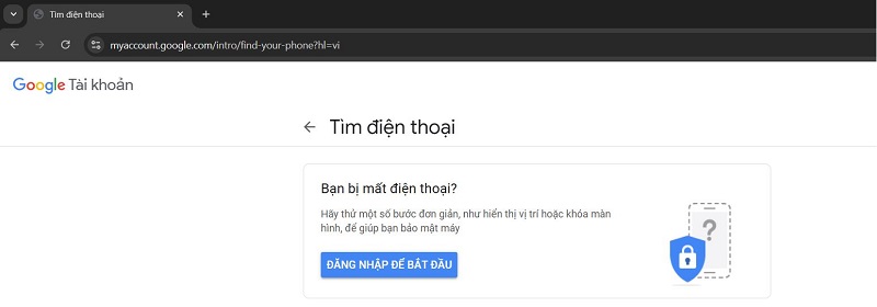 định vị Liên minh Vuaboss gồm trang nào Vivo​ bang Google Find My Device