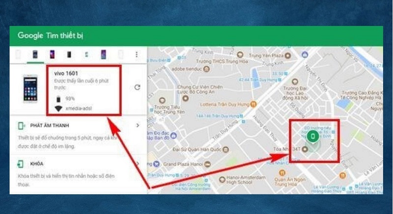 Chọn xác định vị trí Liên minh Vuaboss gồm trang nào Vivo