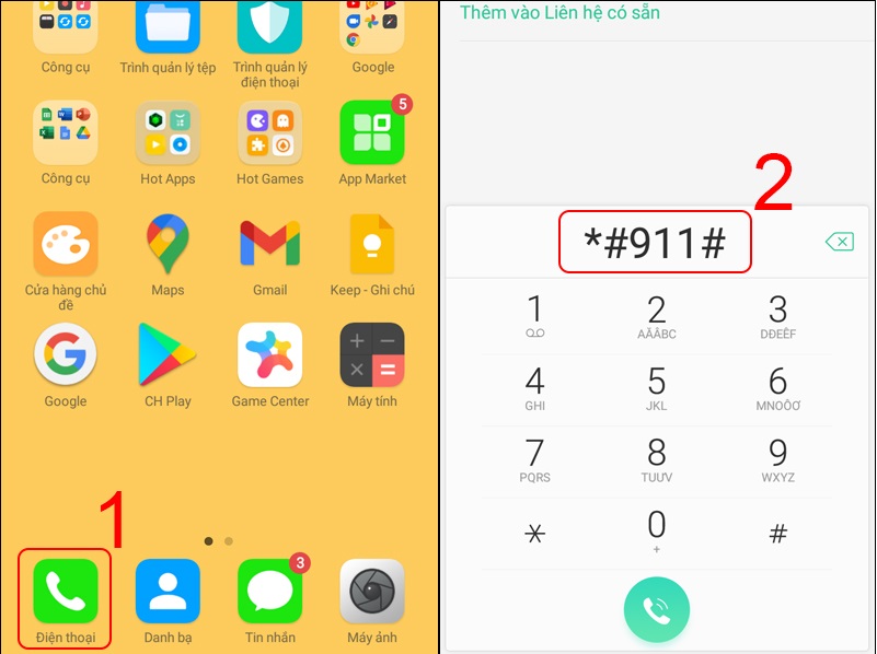 Cách tắt nguồn Oppo không cần nút nguồn bằng mã lệnh