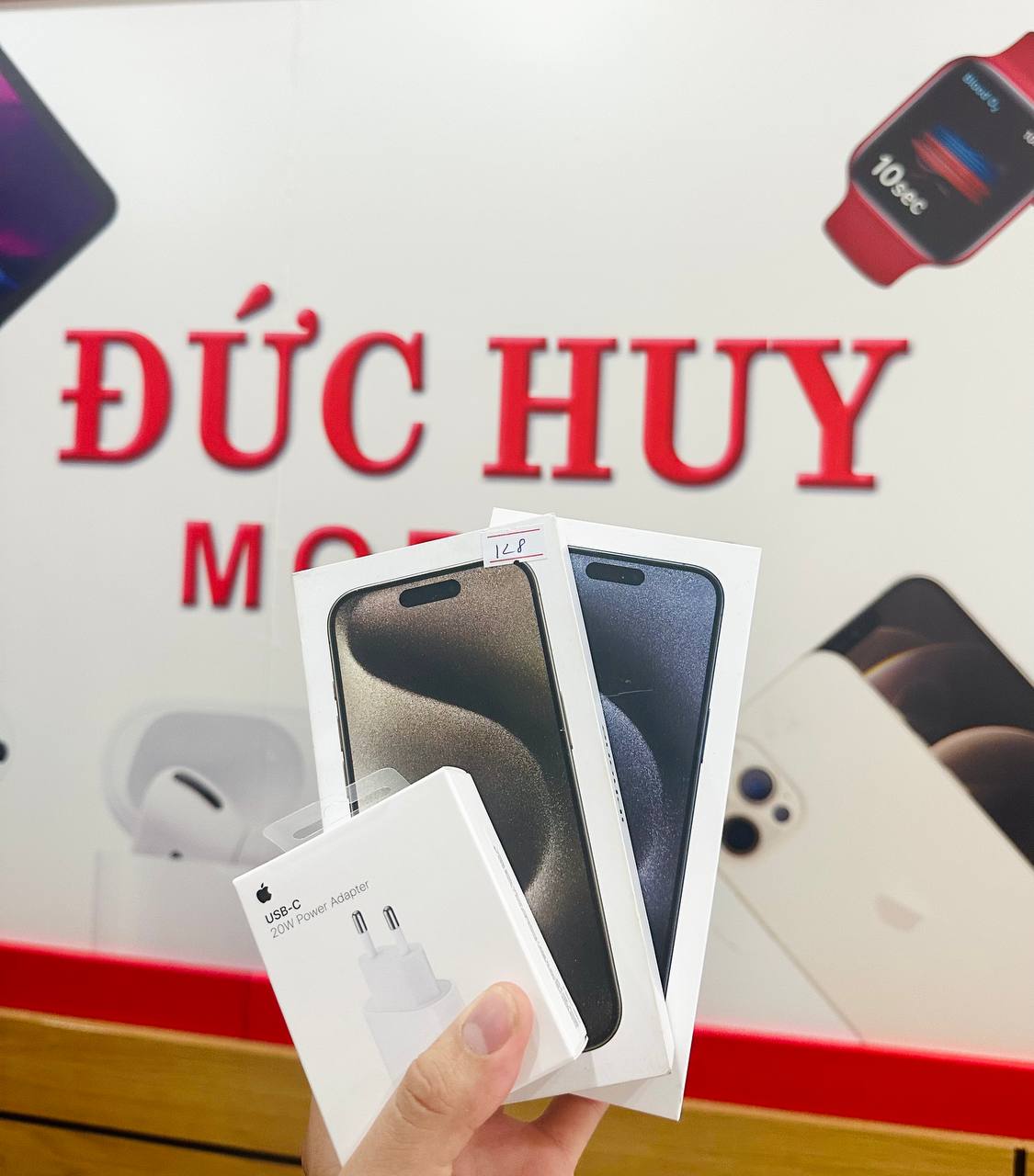 củ sạc 20W và iPhone