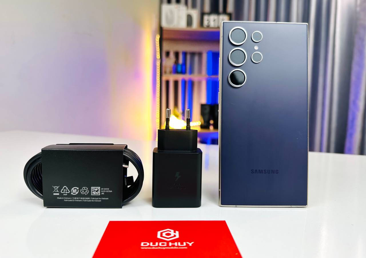 Củ sạc siêu nhanh 45W và S24 Ultra