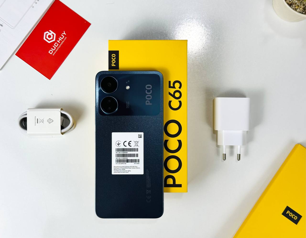 Xiaomi POCO C65 giá bao nhiêu tại Vuaboss liên minh giải trí 1 thế giới