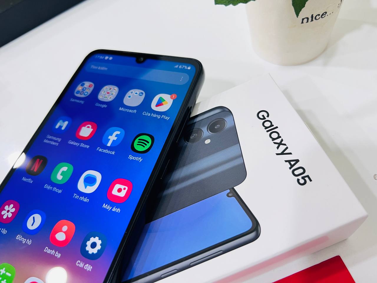 camera Galaxy A05 ổn áp