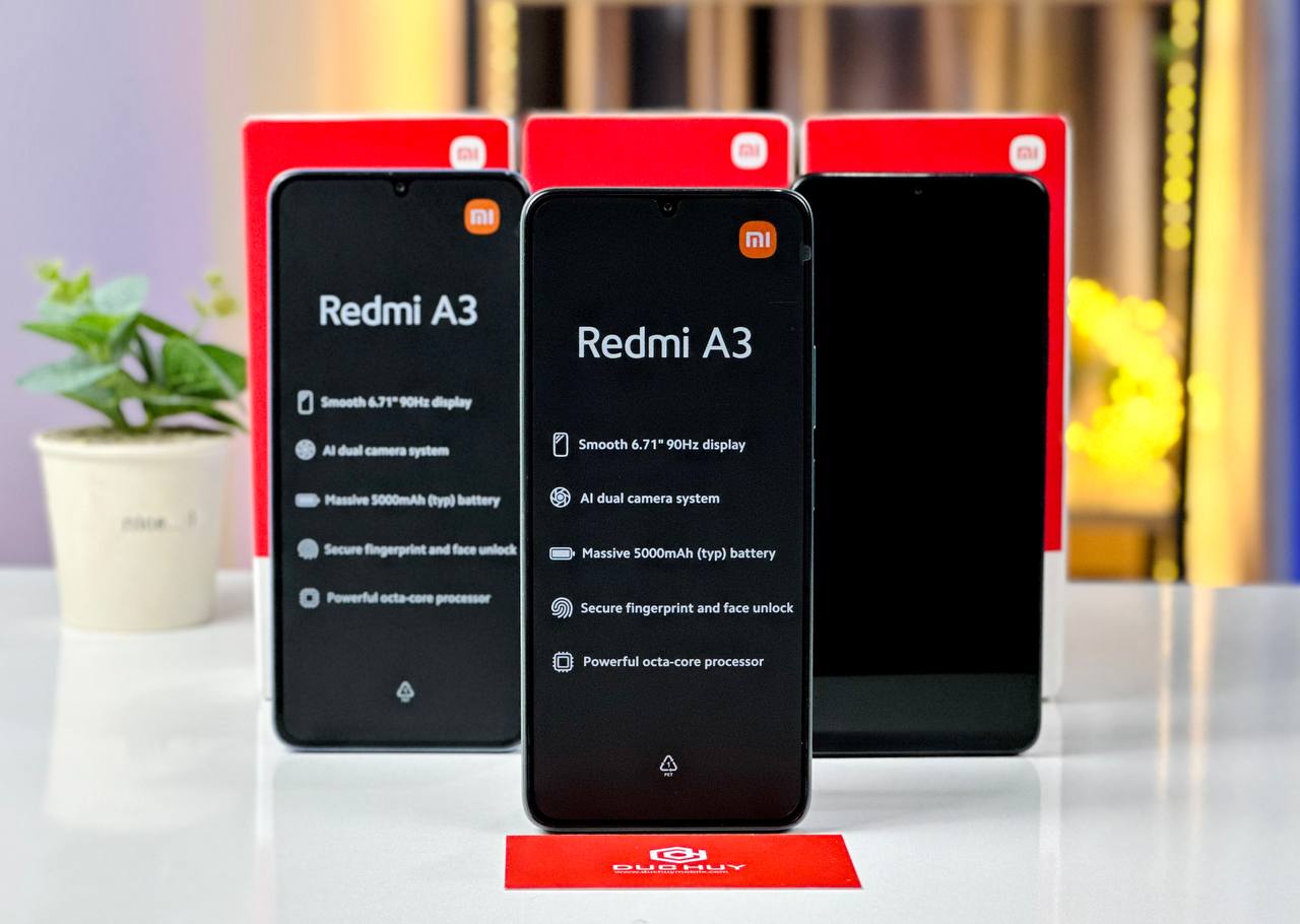 Vuaboss đến từ Dubai Redmi A3 hiển thị đẹp
