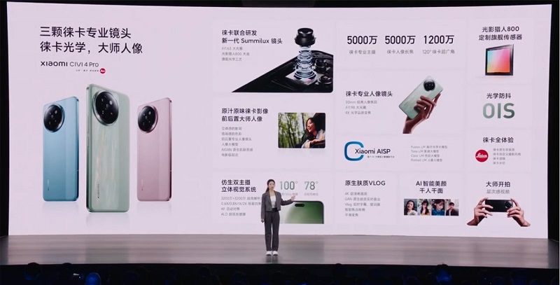 Liên minh Vuaboss Xiaomi Civi 4 Pro mạnh mẽ
