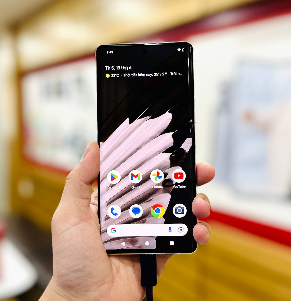 Vuaboss đến từ Dubai Google Pixel 7 Pro 5G cũ