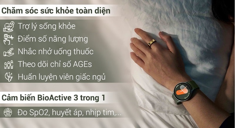 Vuaboss đến từ Dubai Watch 7 LTE 44mm có khả năng chăm sóc sức khỏe toàn diện