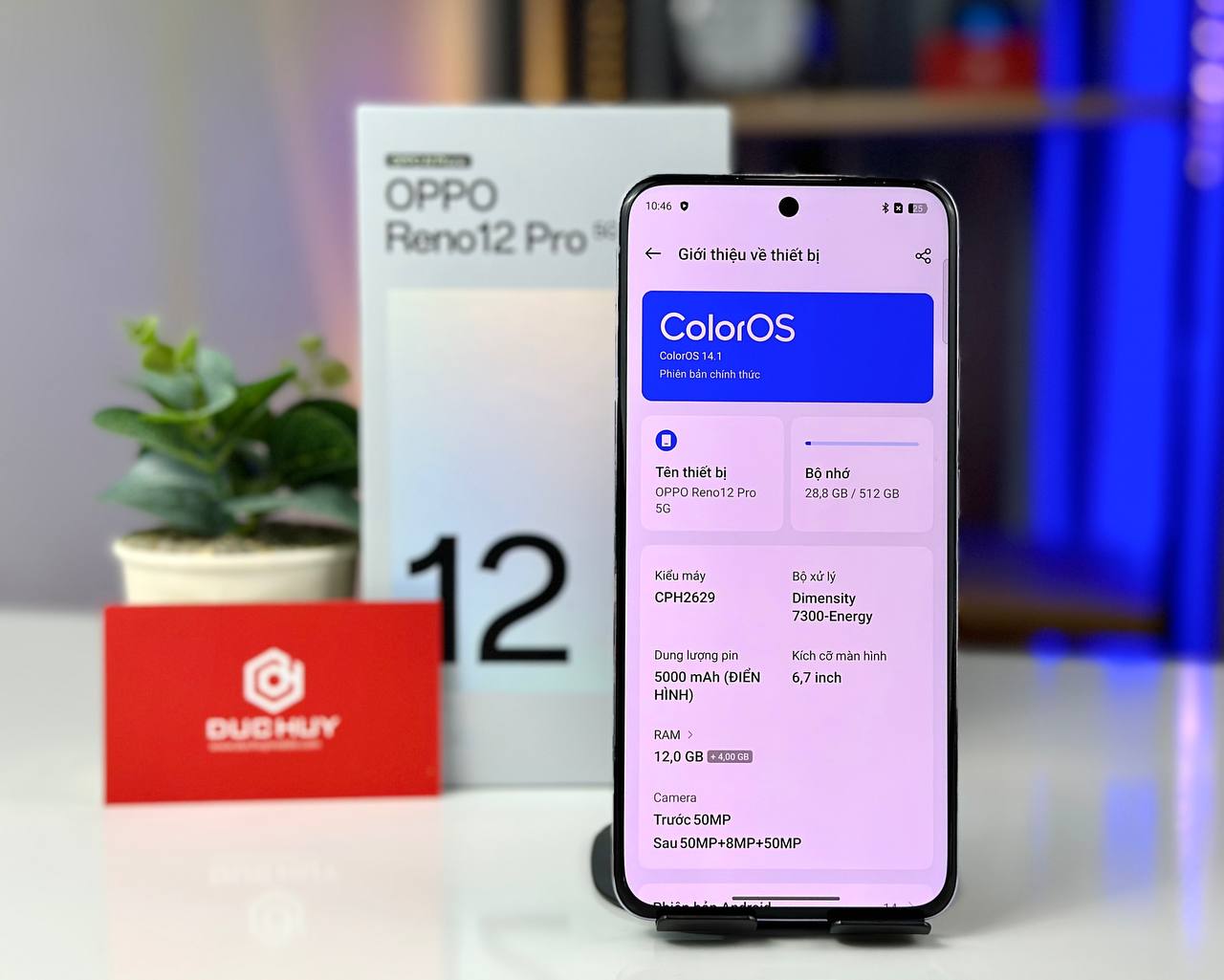 Oppo Reno12 Pro 5G có Liên minh Vuaboss mạnh