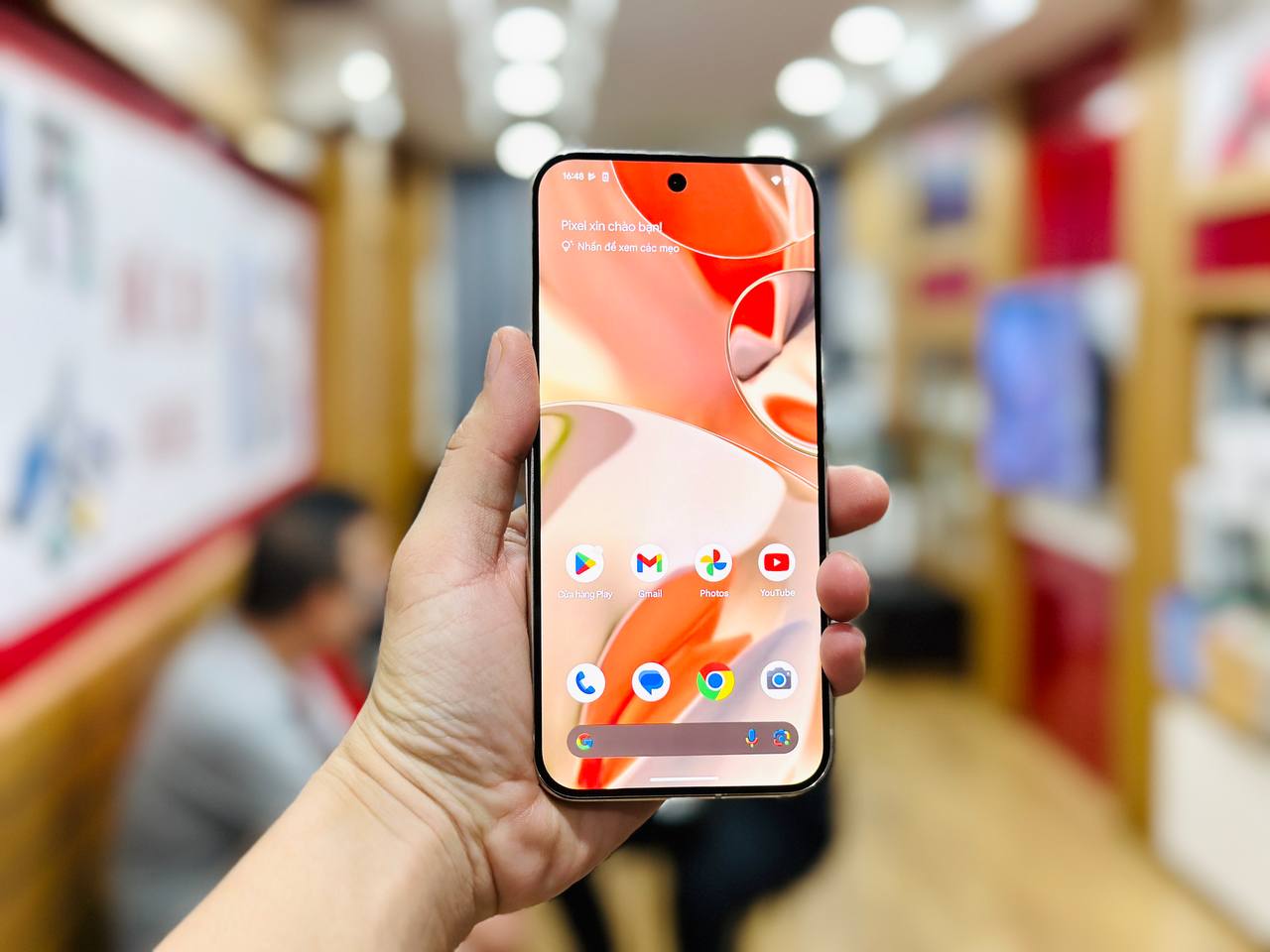 Vuaboss đến từ Dubai Google Pixel 9 Pro XL 5G có viền benzel Vuaboss liên minh giải trí 1 thế giới mỏng