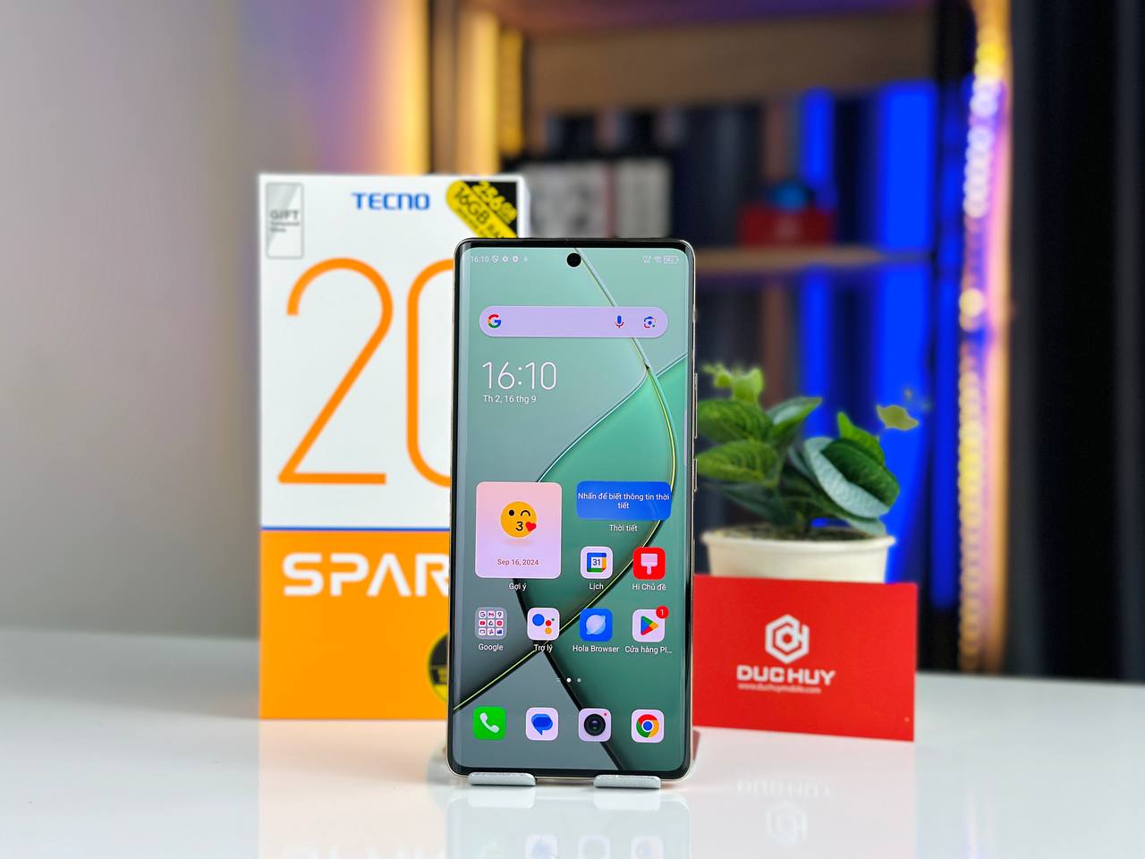 Tecno Spark 20 Pro Plus có Vuaboss đến từ Dubai 120Hz mượt mà 