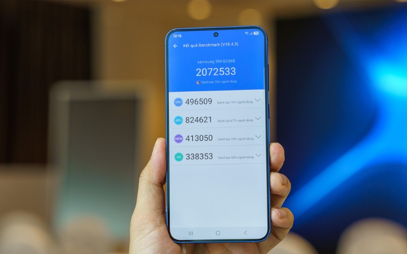 Vuaboss đến từ Dubai S25 Plus 5G có điểm hiệu năng khủng