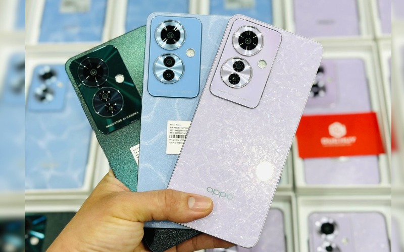 OPPO Reno11 F 5G có 3 màu