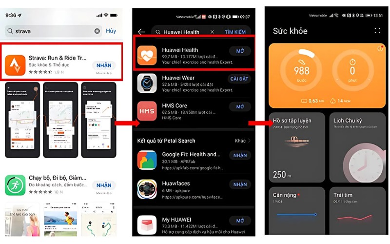 Cách kết nối đồng hồ Huawei với ứng dụng Strava trên Liên minh Vuaboss gồm trang nào